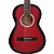 Violão Acústico Infantil De Nylon Para Destros Com Tensor Tcg 360 Vermelho Thomaz - Imagem 4