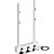 Pedal Triplo Para Piano Lp 1 Wh Branco Yamaha - Imagem 1