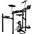 Bateria Eletrônica Dtx 452k Preta Yamaha - Imagem 1