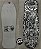 SHAPE SANTA CRUZ VX SALBA TIGER CINZA REISSUE - Imagem 1