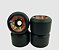 RODAS DE SKATE OJ HOSOI ROCKETS REISSUE 61mm 97A PRETA - Imagem 1