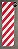 LIXA JESSUP LISTRADA VERMELHO / BRANCO 9 X 33 EMBORRACHADA - Imagem 1