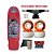 SKATE COMPLETO COM SHAPE RATTRAP MODEL GIBA 9,25" - Imagem 1