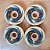RODAS DE SKATE OJ II TEAM RIDER 61mm 97A REISSUE SEMI NOVAS - Imagem 1