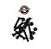 PARAFUSOS DE BASE INDEPENDENT BLACK PHILLIPS CROSS BOLTS 1" 1/4 - Imagem 2