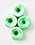 RODA DE SKATE SPEEDLAB 9TH STREET DIY MESCLADA VERDE/BRANCA 59mm 101A - Imagem 3
