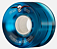 RODAS DE SKATE POWELL PERALTA BLUE CRUISER TRANSPARENTE 63MM 80A - Imagem 2