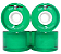 RODAS DE SKATE POWELL PERALTA GRENN CRUISER TRANSPARENTE 59mm 80A - Imagem 2
