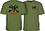 CAMISETA IMPORTADA POWELL PERALTA RAT BONES VERDE MILITAR XL(GG) - Imagem 1