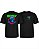 CAMISETA IMPORTADA POWELL PERALTA RIPPER BLACK LIGHT LARGE (G) - Imagem 1