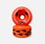 RODA DE SKATE COCKROACH WHEELS AUSTRALIA 63mm 96A LARANJA - Imagem 1
