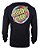 CAMISETA MANGA LONGA SANTA CRUZ ERIC DRESSEN ROSES PRETA TAMANHO M - Imagem 2