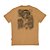 CAMISETA SANTA CRUZ ROSKOPP EVO 2 MARROM/MOSTARDA TAMANHO G - Imagem 1