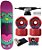 SKATE COMPLETO MONSTER MENTEX COM SHAPE 8" - Imagem 1