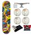 SKATE COMPLETO COM SHAPE EM MAPLE SANTA CRUZ 8,25" - Imagem 1