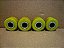RODAS DE SKATE SIMS GYRO SKATEBOARDS VERDE ANTIGA - Imagem 3