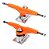 TRUCK IMPORTADO GULLWING PRO III ORANGE 9" REISSUE - Imagem 1