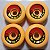 RODAS DE SKATE VISION VB3 ANTIGAS AMARELO 65mm 92A - Imagem 1