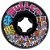 RODAS DE SKATE BULLET RIOT BLACK VOMITS 97A SLIME BALLS 60mm - Imagem 1