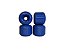 RODAS DE SKATE MADRID FLY OLD SCHOOL 60mm 90A AZUL - Imagem 1
