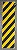 LIXA JESSUP IMPORTADA LISTRADA AMARELO / PRETO 9x33" EMBORRACHADA - Imagem 1