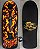 Tommy Guerrero Flaming Dagger Reissue Skateboard Deck Black 2012 - Imagem 1