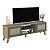 Rack Tela 3D 180cm para TV até 75 Polegadas Charlotte - Carvalho / Menta - Imagem 1