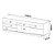 Rack 180cm para TV até 75 Polegadas Treviso - Preto - Imagem 5