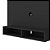 Painel de TV 120cm até 50 Polegadas Flash - Preto - Imagem 3