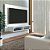 Painel de TV 120cm até 50 Polegadas Flash - Branco - Imagem 2