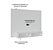 Painel de TV 120cm até 50 Polegadas Flash - Branco - Imagem 3