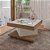 Mesa de Centro com Rodízios Saara - Pinho / Off White - Imagem 2