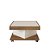 Mesa de Centro com Rodízios Saara - Pinho / Off White - Imagem 5