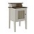 Mesa de Apoio Tela 3D Charlotte - Pinho / Off White - Imagem 4