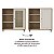 Buffet Tela 3D Charlotte - Cinamomo / Off White - Imagem 4