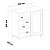 Buffet Tela 3D Charlotte - Cinamomo / Off White - Imagem 6