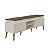 Rack com LED 180cm para TV até 75 Polegadas Lumina - Pinho / Off White - Imagem 8