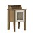 Mesa de Apoio Tela 3D Charlotte - Cinamomo / Off White - Imagem 4