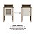 Mesa de Apoio Tela 3D Charlotte - Cinamomo / Off White - Imagem 3