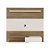 Painel de TV 135cm até 55 Polegadas Monza - Pinho / Off White - Imagem 6