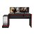 Mesa Gamer 041W - Preto / Vermelho - Imagem 1