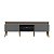 Rack com LED 180cm para TV até 75 Polegadas Lumina - Carvalho / Grafite - Imagem 10