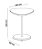 Mesa de Apoio Bel - Off White - Imagem 5