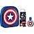 Kit Capitão América (perfume infantil edt 50ml+Gel de banho 100ml+Bolsa) - Imagem 1