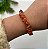 Pulseira Cascalho de Ágata Cornalina - Imagem 1