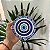 Mandala Porcelana Olho Grego - Imagem 1
