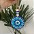 Olho Grego para Porta de Mandala Azul - Imagem 1