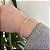 Pulseira 3MM Quartzo Rosa - Imagem 1