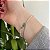 Pulseira 3MM Quartzo Rosa - Imagem 2