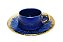 SET COM 2 XÍCARAS BLUE&GOLD - Imagem 2